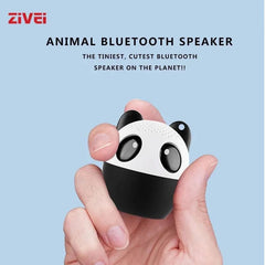 Zivei Mini haut-parleur Bluetooth Animal sans fil petit haut-parleur Portable musique caisson de basses colonne basse lecteur stéréo haut-parleur Christmas - snapkids