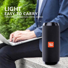 TG117 haut-parleur extérieur étanche Portable sans fil colonne haut-parleur boîte Support TF carte FM Radio entrée Aux - snapkids