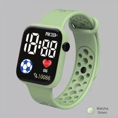 Montre numérique LED pour enfants, montre de sport étanche pour garçons et filles, en Silicone, décontractée, électronique, 2023 - snapkids
