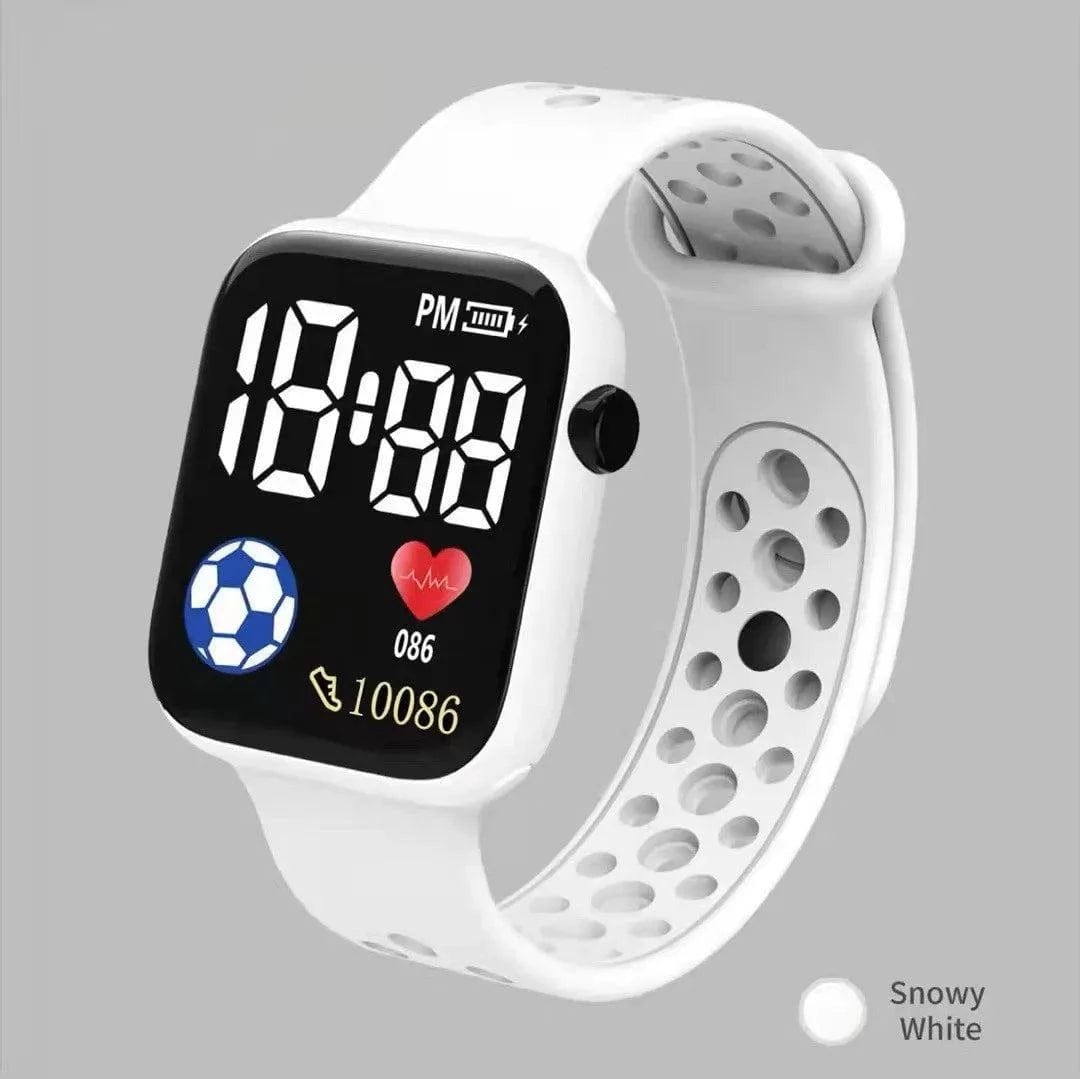 Montre numérique LED pour enfants, montre de sport étanche pour garçons et filles, en Silicone, décontractée, électronique, 2023 - snapkids