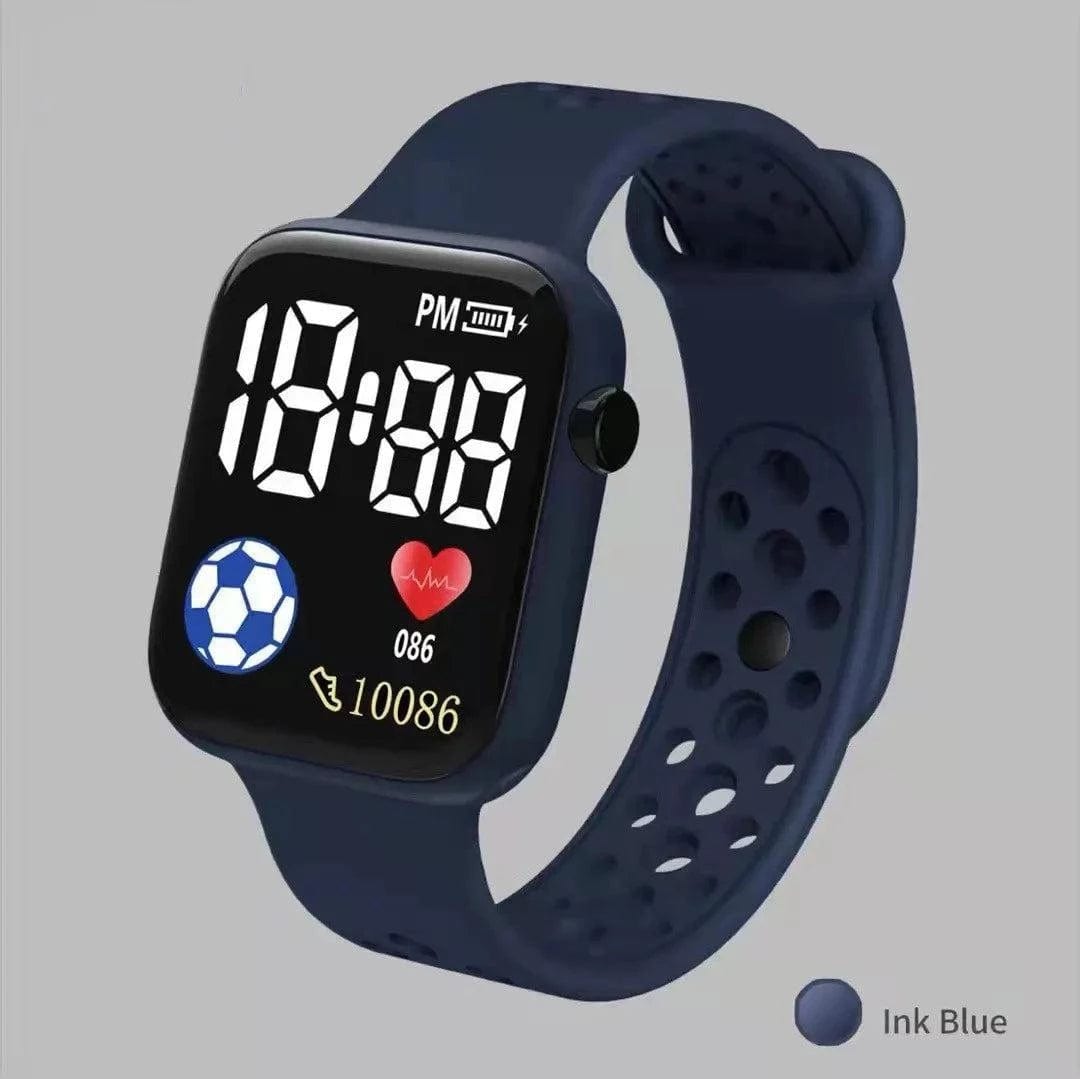 Montre numérique LED pour enfants, montre de sport étanche pour garçons et filles, en Silicone, décontractée, électronique, 2023 - snapkids